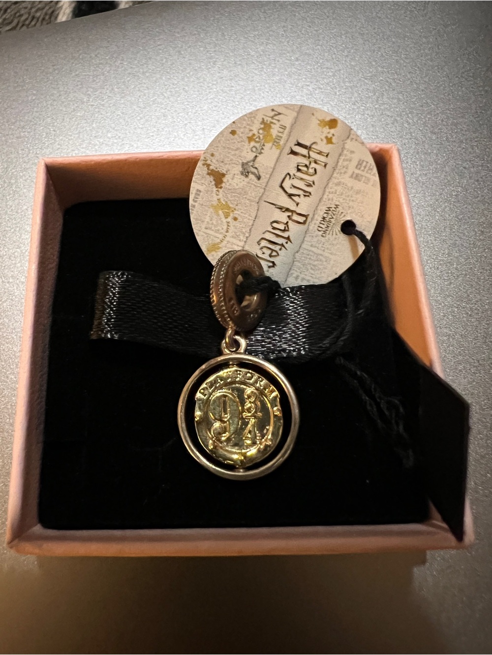 Pandora Harry Potter Platform 9 3/4 Dangle Charm